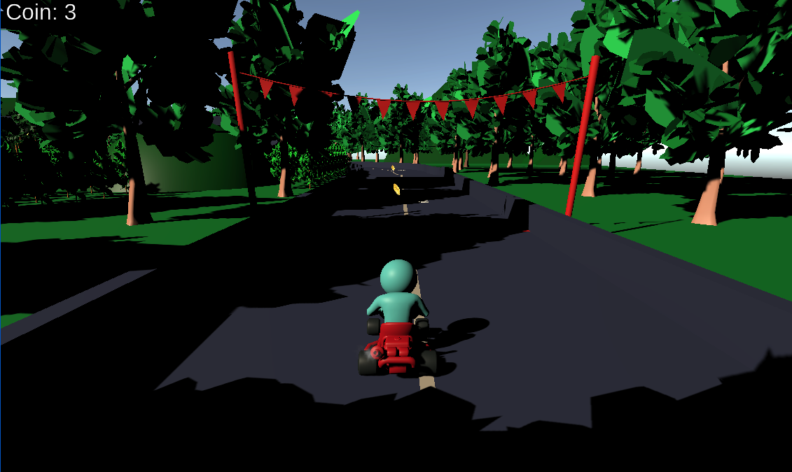 Karting Game Forest Track